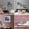 12x12 Picture Frames Wood Distressed Blue Display Pictures 10x10 or 8x8 with Mat or 12x12 without Mat - 12x12 Inch Square Photo Frames with 2 Mats for Wall or Tabletop Mount, 1 Pack